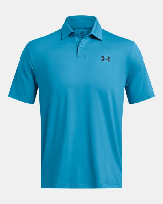 Polo UA Tee To Green pour homme, Blue, pdpMainDesktop image number 2